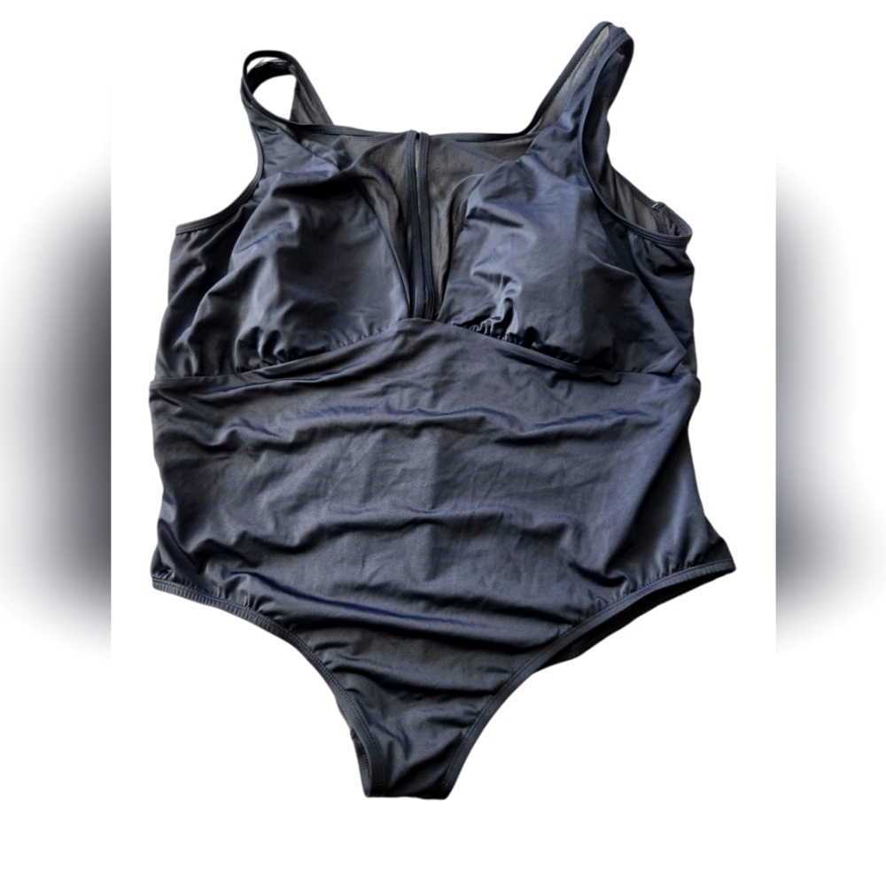 NWT Time & Tru Black Swimsuit Size 3x